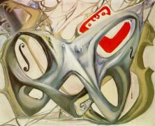 Haga click para ver la imagen ampliada topological contortion of a female figure becoming a violoncello 1983.jpg